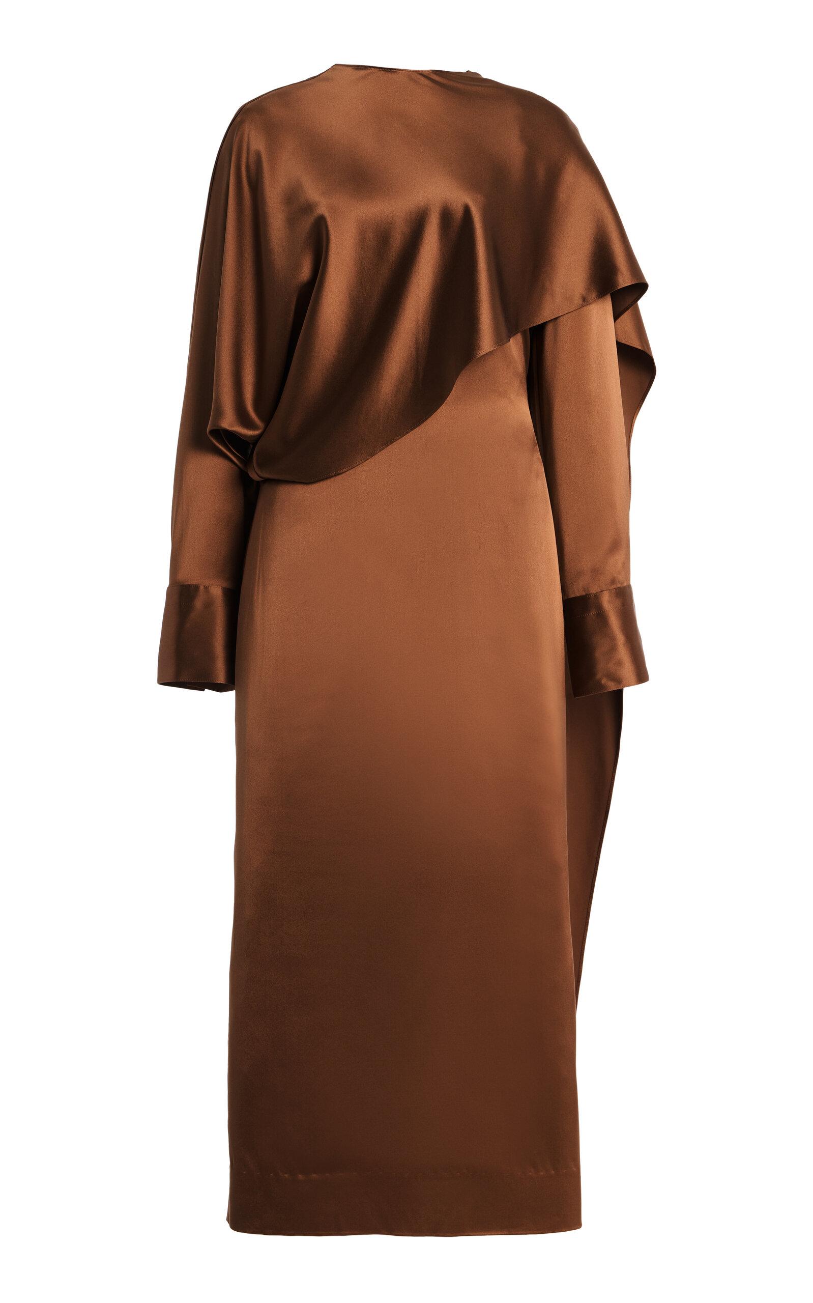 Heirlome Exclusive Carmen Silk Maxi Cape Dress - Moda Operandi by HEIRLOME