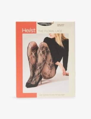 Floral Lace Tights by HEIST STUDIOS