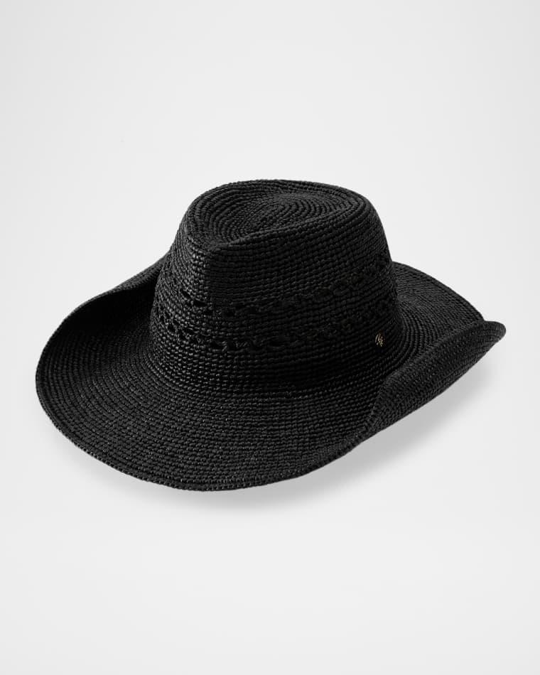 Gwen Raffia Fedora by HELEN KAMINSKI