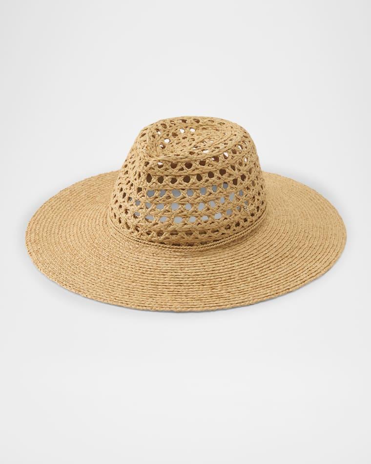 Kendra Raffia Lace Fedora by HELEN KAMINSKI