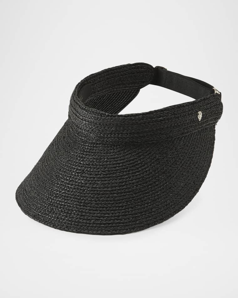 Kirsten Rollable Raffia Visor by HELEN KAMINSKI