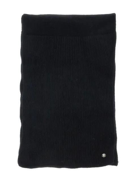 Reese logo-charm ribbed scarf by HELEN KAMINSKI
