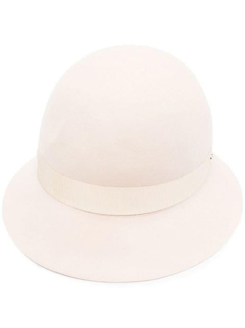 ribbon-trim felt sun hat by HELEN KAMINSKI