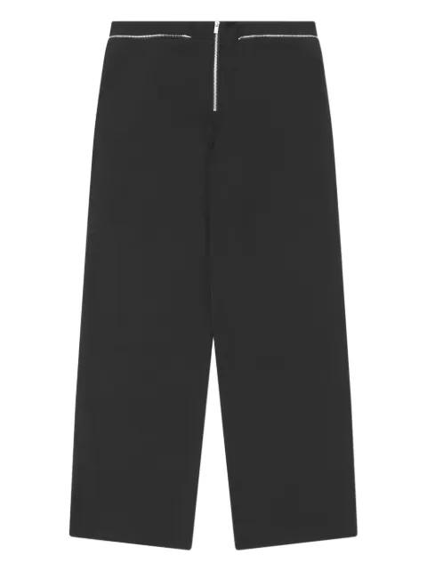 Adsum zip-fastening trousers by HELIOT EMIL