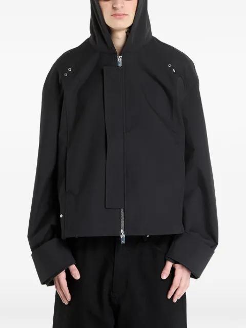 Akhal hoodied zip jacket by HELIOT EMIL