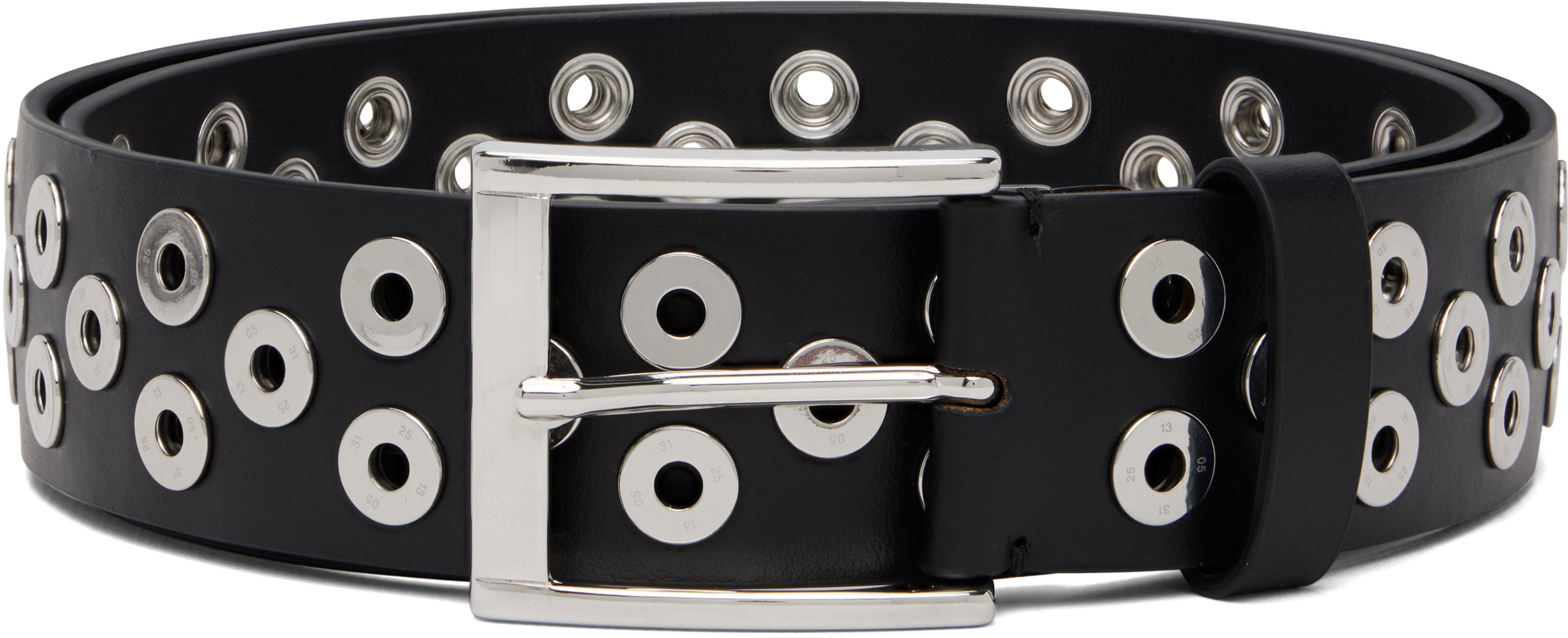 Black Thyra Belt by HELIOT EMIL
