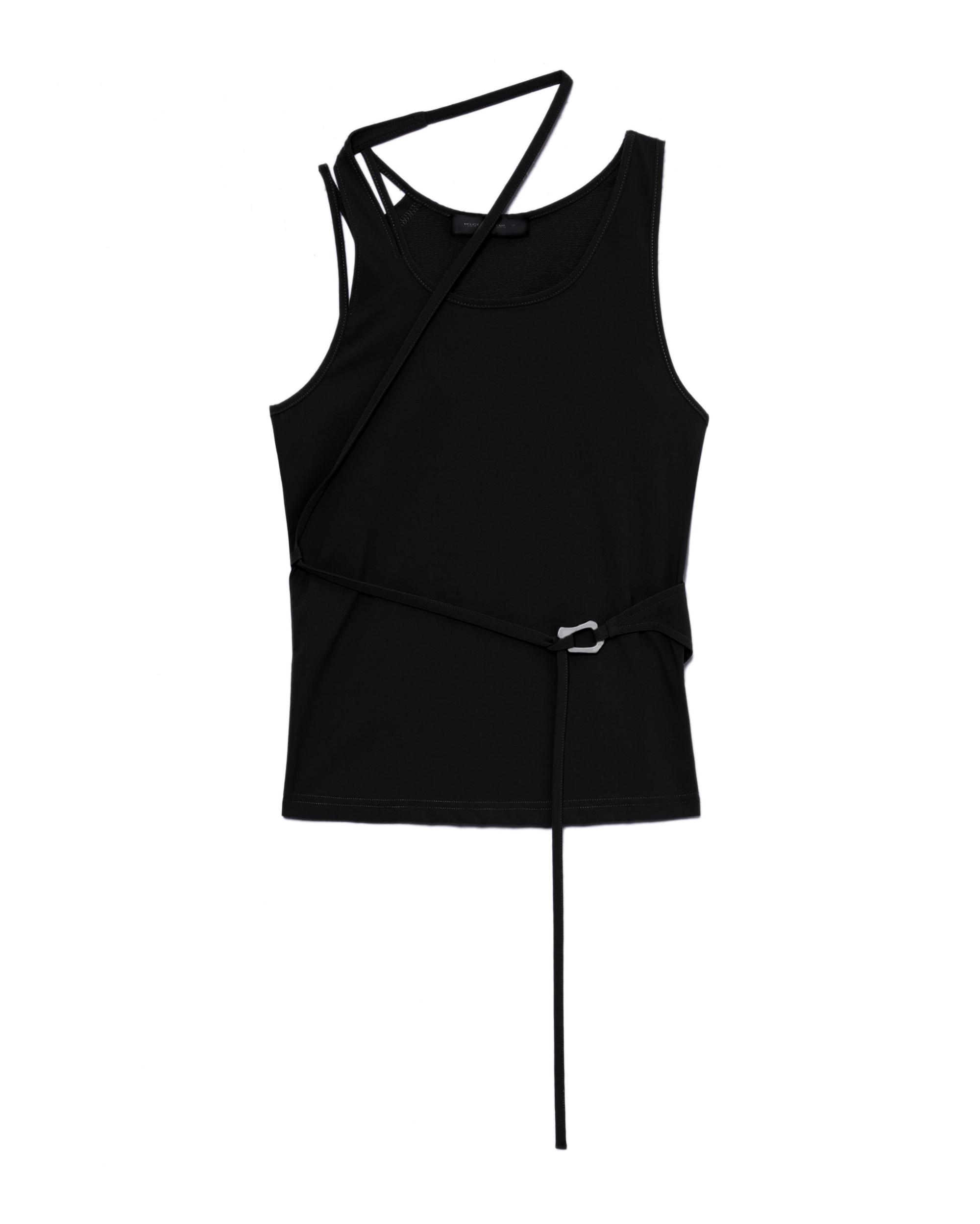 Drapped carabiner tank top by HELIOT EMIL