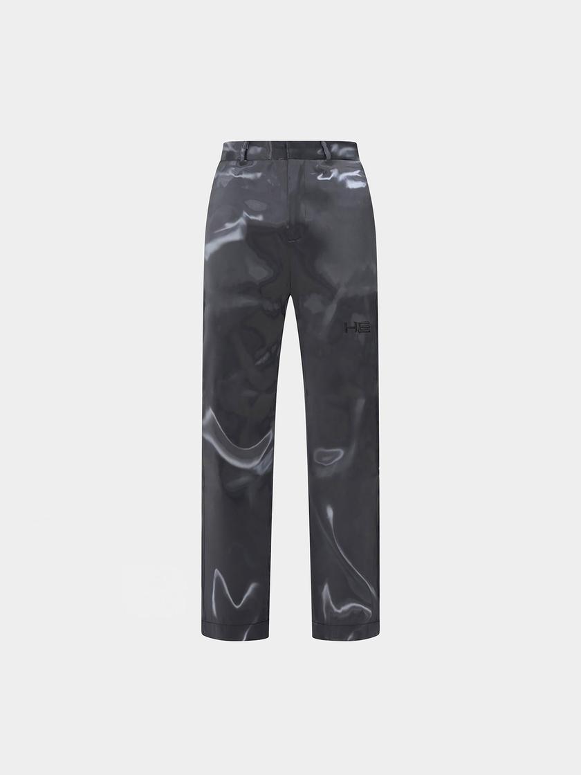 LIQUID METAL TROUSERS by HELIOT EMIL