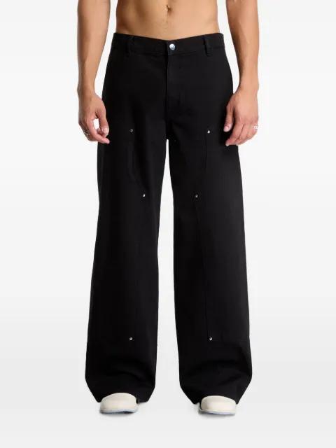 Lorica panelled jeans by HELIOT EMIL
