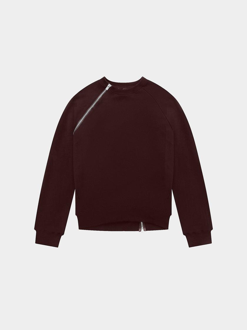 SEQUENCE ZIP CREWNECK by HELIOT EMIL