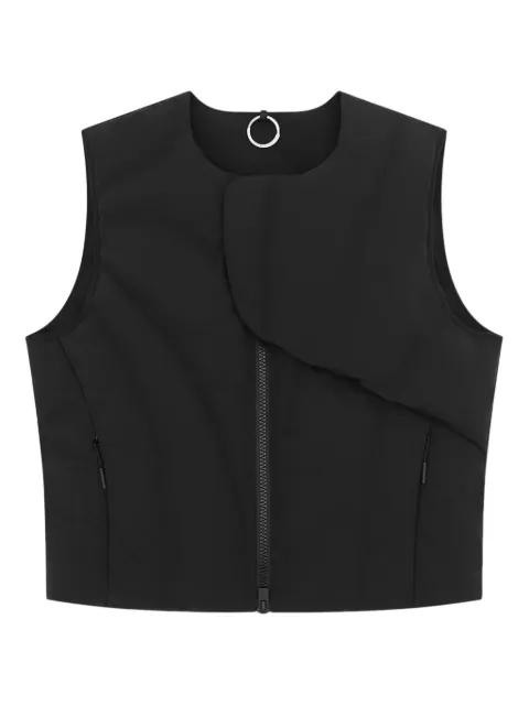 Visus zip-fastening gilet by HELIOT EMIL