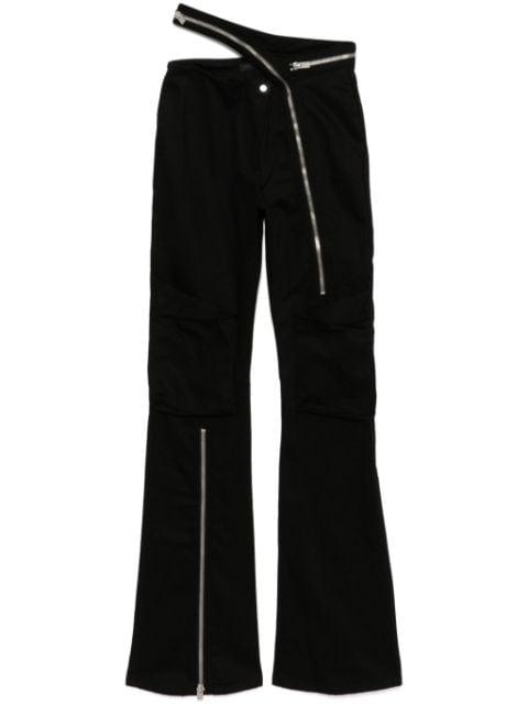 bootcut denim trousers by HELIOT EMIL