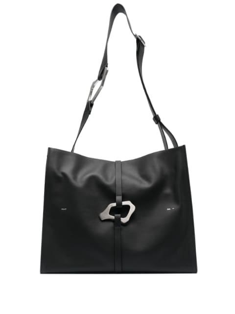 calf-leather tote bag by HELIOT EMIL