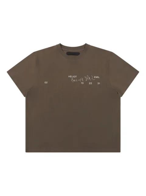 cotton T-shirt by HELIOT EMIL