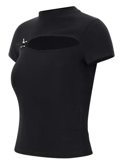 cut-out T-shirt by HELIOT EMIL
