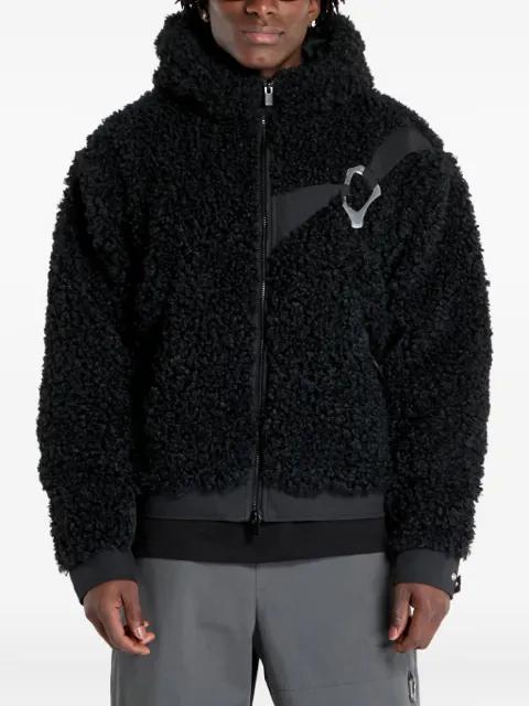 fleece hoodied jacket by HELIOT EMIL