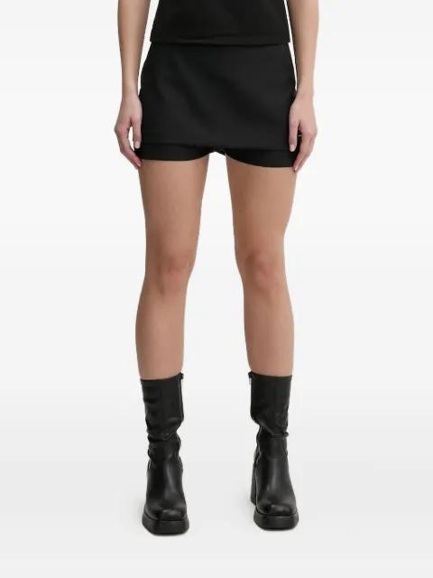 layered shorts by HELIOT EMIL