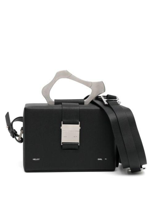 leather box-bag by HELIOT EMIL