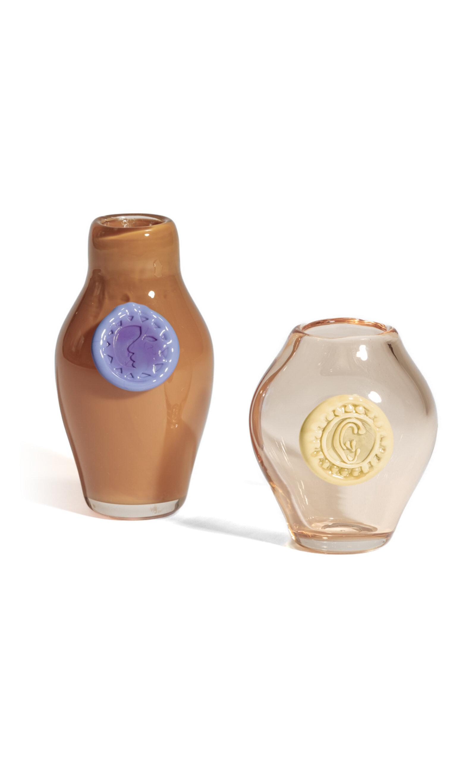 Helle Mardahl - Monogram Buddies Set Of 2 - Multi - Moda Operandi by HELLE MARDAHL