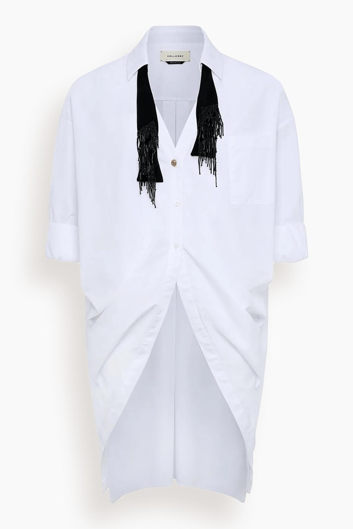 Kelly Tunic in White/Black by HELLESSY