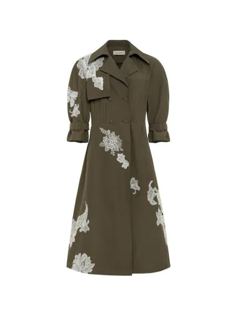 Rowan lace trench coat by HELLESSY