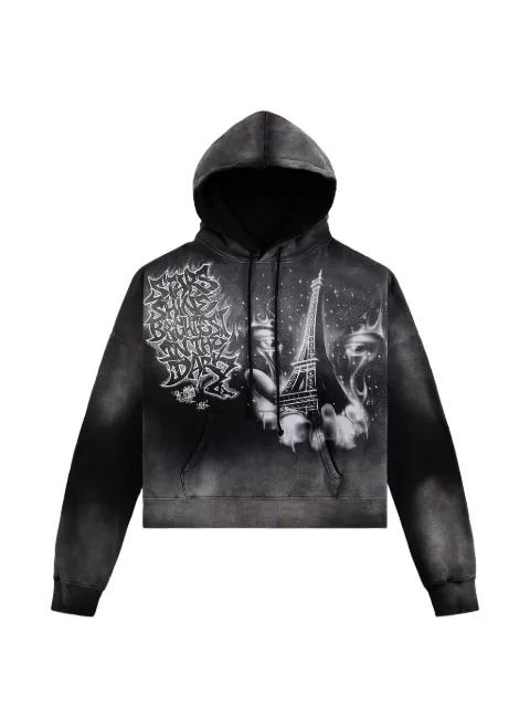 Eiffel tower hoodie by HELLSTAR