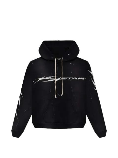 Hstar printed hoodie by HELLSTAR