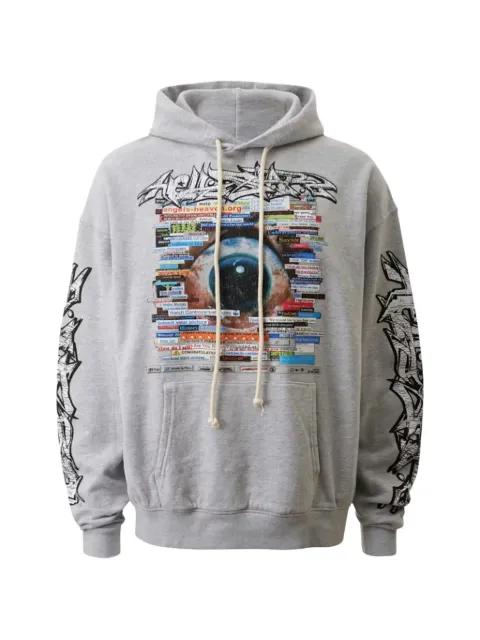 Links graphic-print hoodie by HELLSTAR