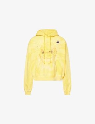 Mad Sun Printed Cotton-Jersey  Hoodie by HELLSTAR