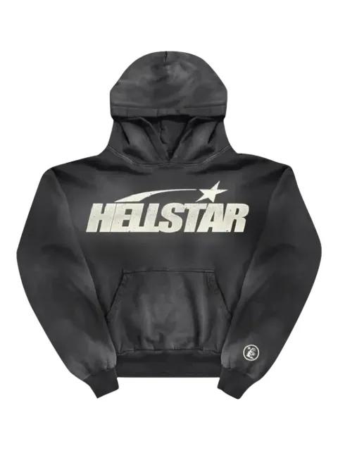Uniform logo-print hoodie by HELLSTAR