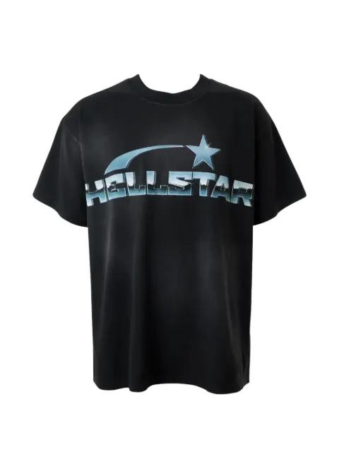 chrome logo-print T-shirt by HELLSTAR