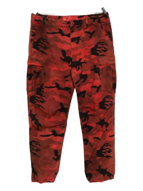 embroidered-logo trousers by HELLSTAR