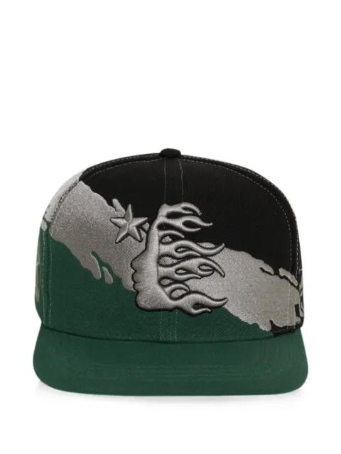 embroidered snapback cap by HELLSTAR