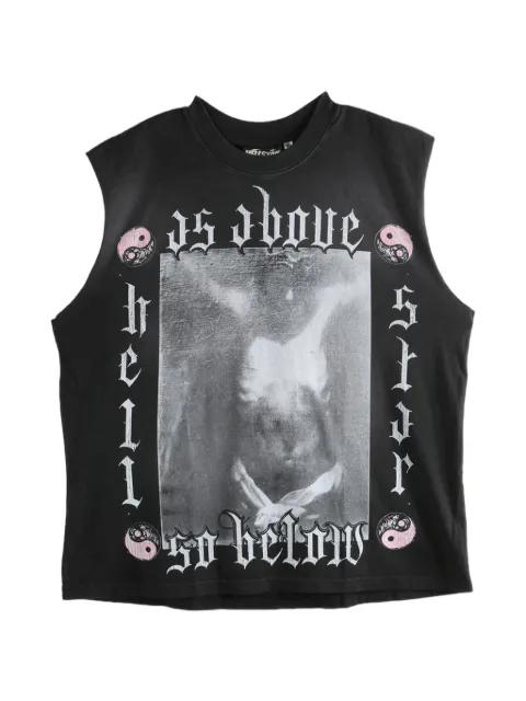 graphic-print T-shirt by HELLSTAR