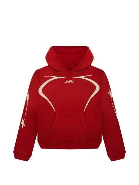 graphic-print hoodie by HELLSTAR