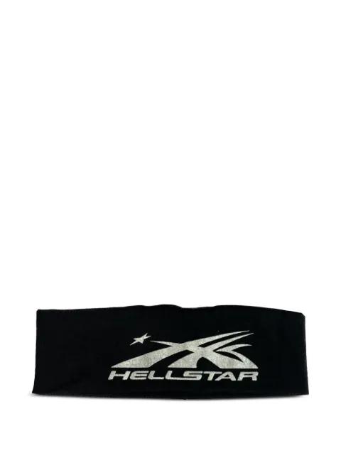 logo-detail headband by HELLSTAR