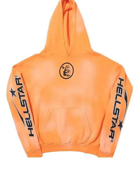 logo hoodied T-shirt by HELLSTAR