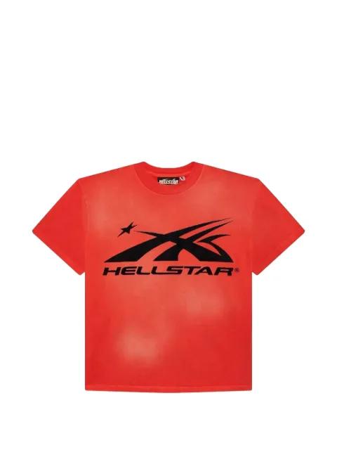 logo-print T-shirt by HELLSTAR