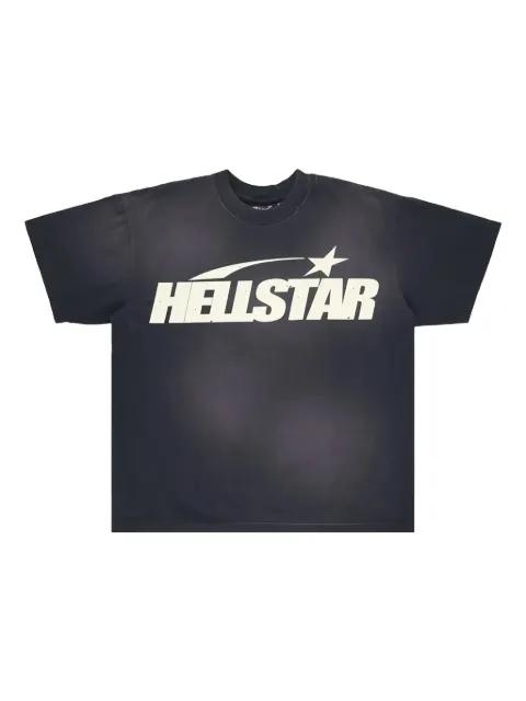 logo-print T-shirt by HELLSTAR