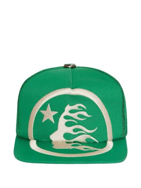 logo trucker snapback hat by HELLSTAR