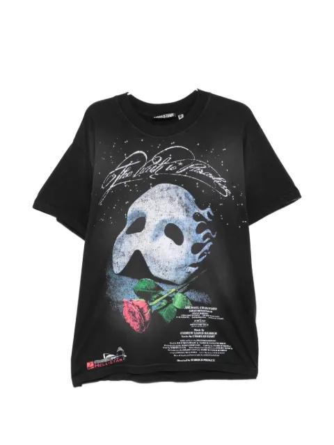 mask graphic T-shirt by HELLSTAR