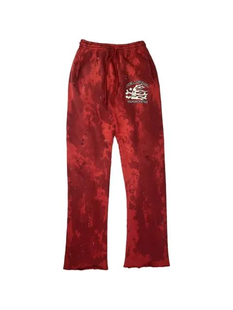 tie-dye track pants by HELLSTAR
