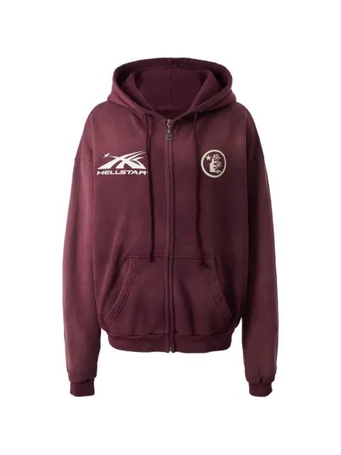 zip-up hoodie by HELLSTAR