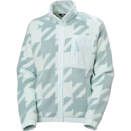 Imperial Printed Pile Snap Jacket by HELLY HANSEN