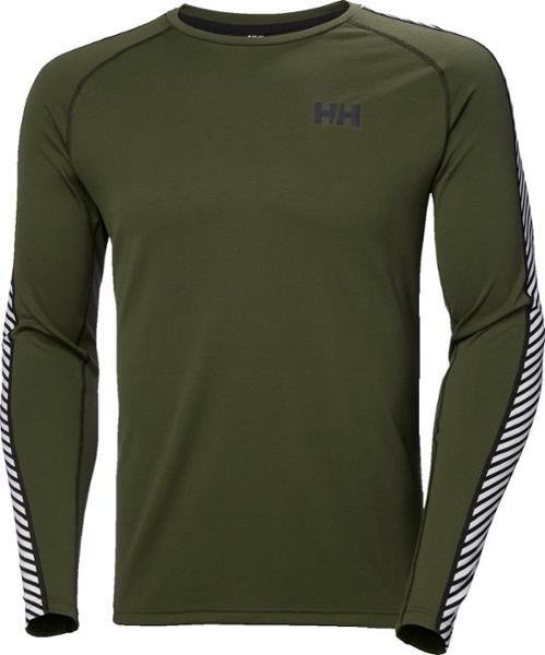 LIFA Active Stripe Crew Base Layer Top by HELLY HANSEN