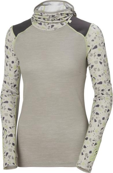 LIFA Merino Midweight Balaclava Base Layer Hoodie by HELLY HANSEN