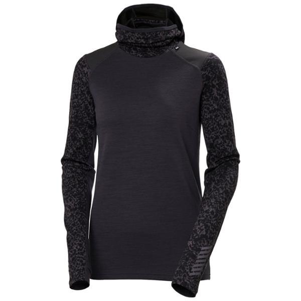 LIFA Merino Midweight Balaclava Base Layer Hoodie by HELLY HANSEN