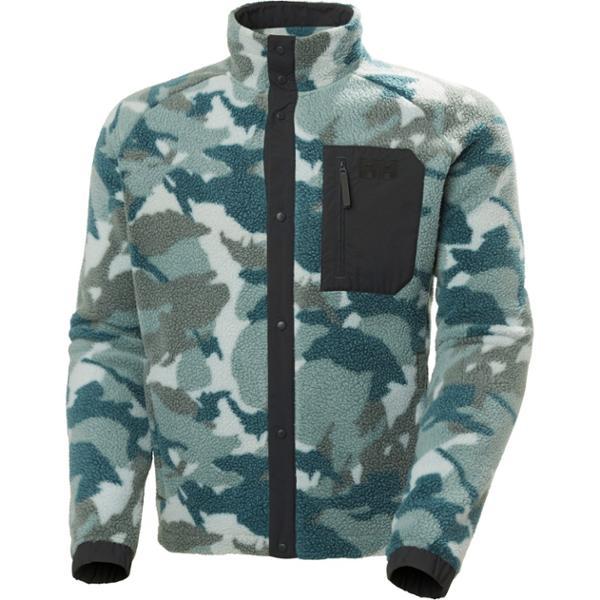 Panorama Printed Pile Snap Jacket by HELLY HANSEN