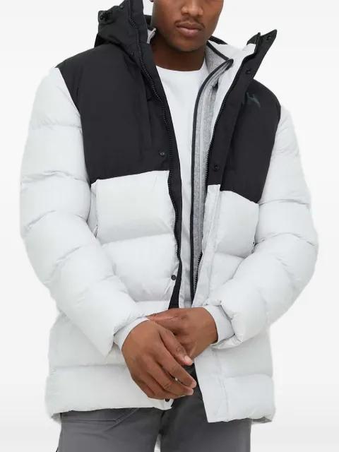 colour-block hoodied jacket by HELLY HANSEN