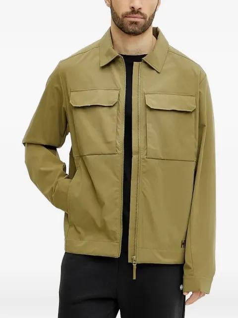 embroidered-logo zip-front jacket by HELLY HANSEN